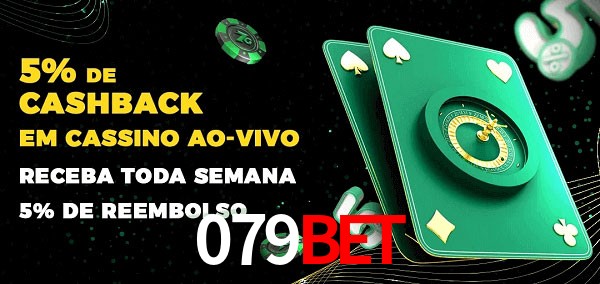 Promoções do cassino ao Vivo 079BET